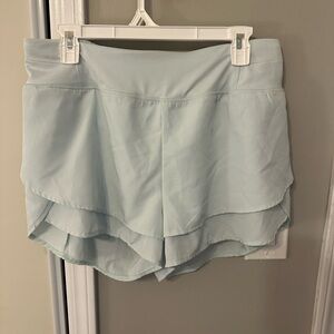 Simply Southern Blue Skorts with Layered Design